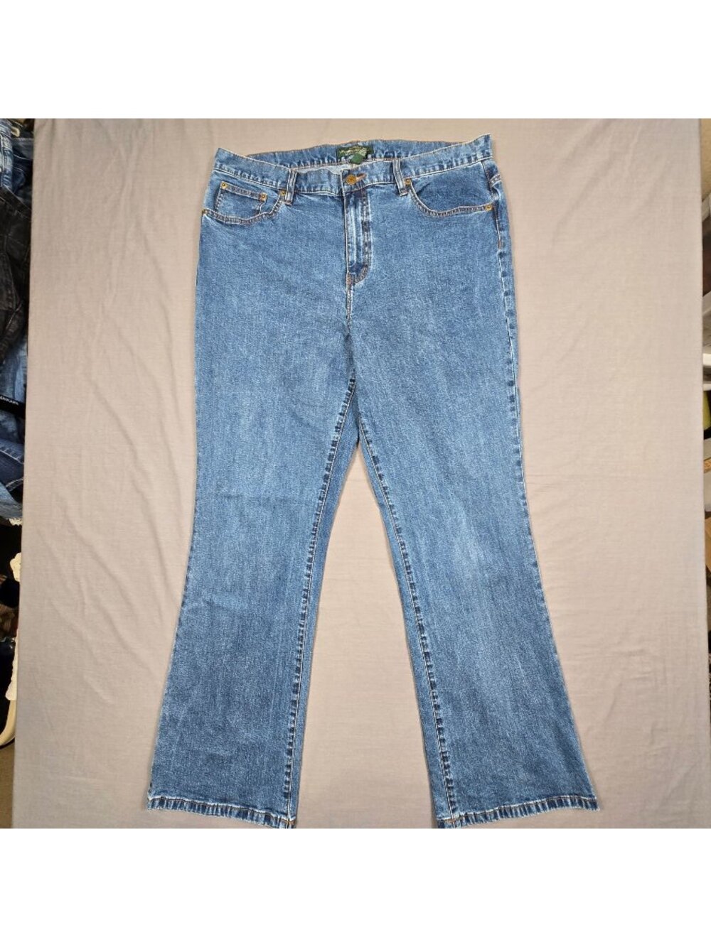 Lauren Ralph Lauren Womens Size 16 Denim Jeans Blue Classic Bootcut